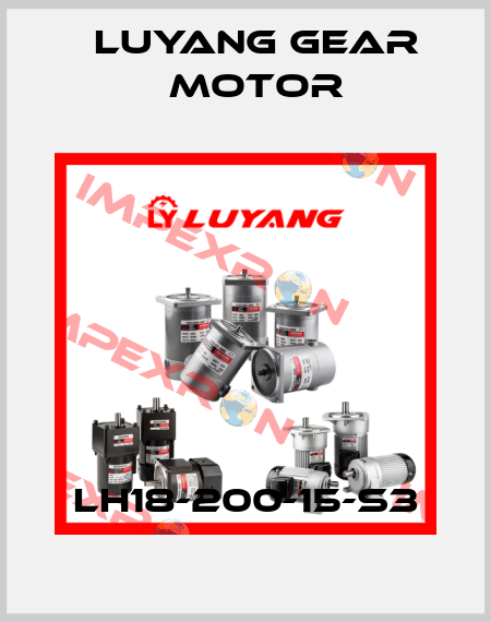 LH18-200-15-S3 Luyang Gear Motor