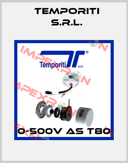 0-500v AS T80 Temporiti s.r.l.