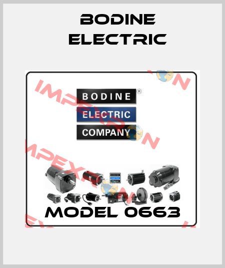 Model 0663 BODINE ELECTRIC