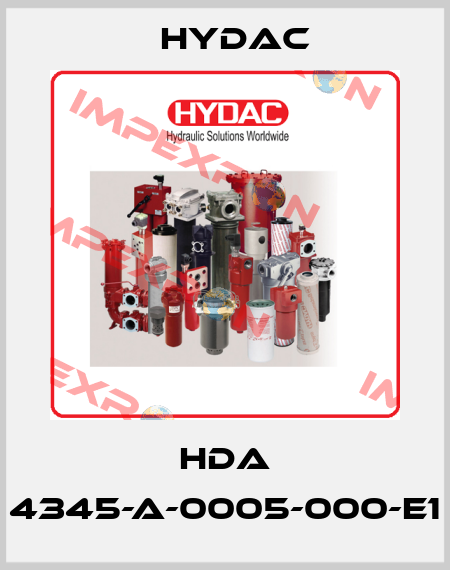 HDA 4345-A-0005-000-E1 Hydac