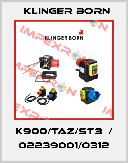k900/taz/st3  /  02239001/0312 Klinger Born