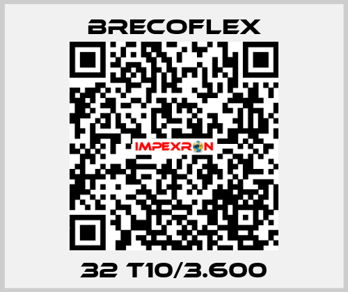 32 T10/3.600 Brecoflex