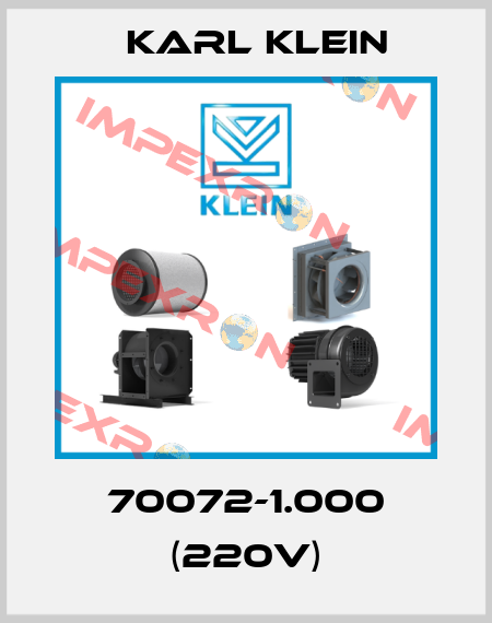 70072-1.000 (220V) Karl Klein