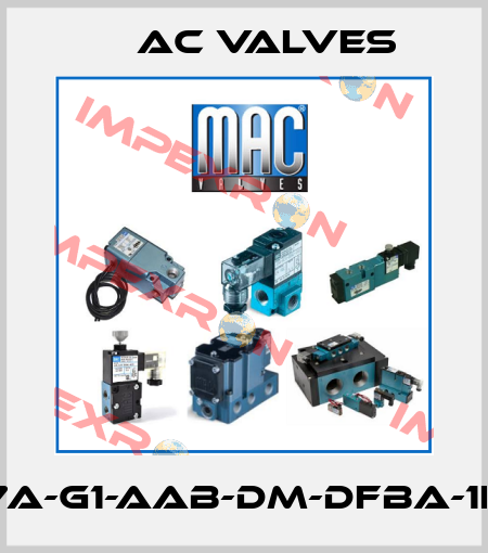 67A-G1-AAB-DM-DFBA-1KD МAC Valves
