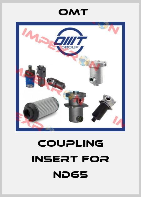 coupling insert for ND65 Omt