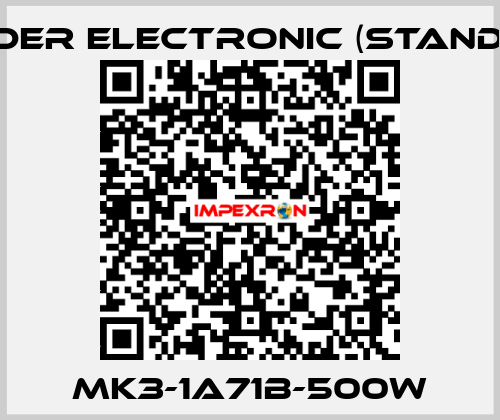 MK3-1A71B-500W MEDER electronic (Standex)