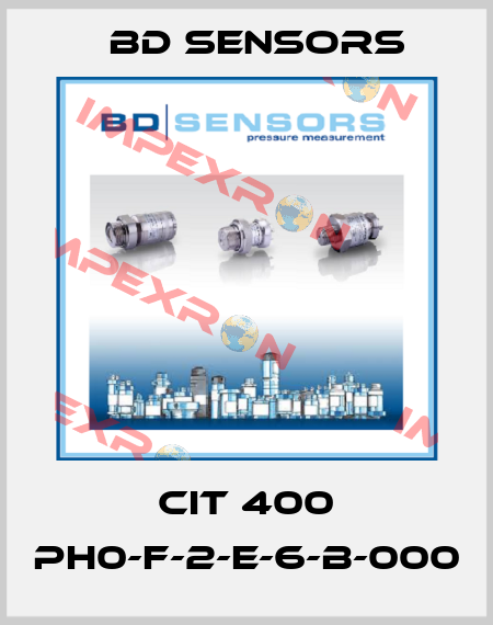 CIT 400 PH0-F-2-E-6-B-000 Bd Sensors