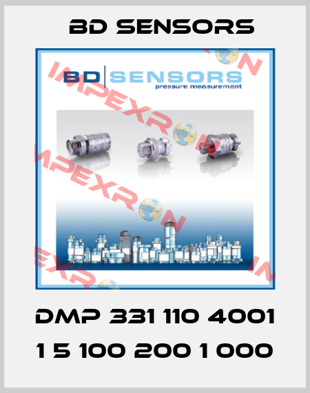 DMP 331 110 4001 1 5 100 200 1 000 Bd Sensors
