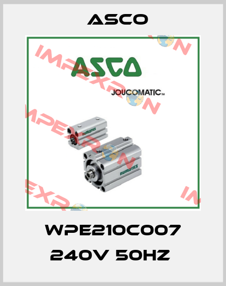 WPE210C007 240V 50HZ  Asco