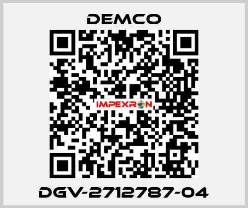 DGV-2712787-04 Demco