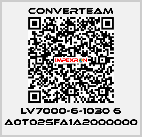 LV7000-6-1030 6 A0T02SFA1A2000000 Converteam