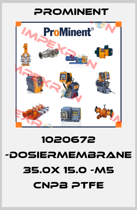 1020672 -Dosiermembrane 35.0x 15.0 -M5 CNPb PTFE ProMinent