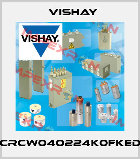 CRCW040224K0FKED Vishay