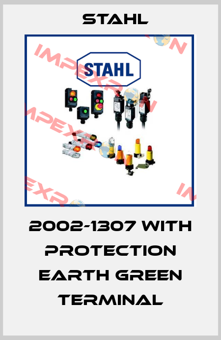 2002-1307 with protection earth green terminal Stahl