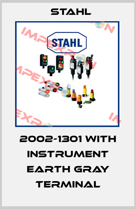 2002-1301 with instrument earth gray terminal Stahl