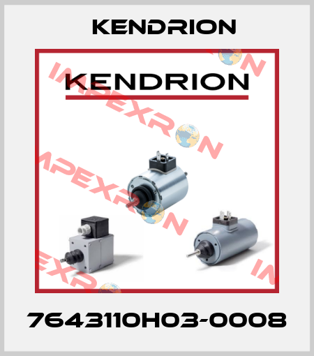 7643110H03-0008 Kendrion