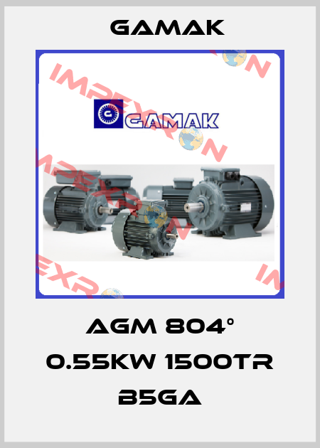 AGM 804° 0.55KW 1500TR B5GA Gamak