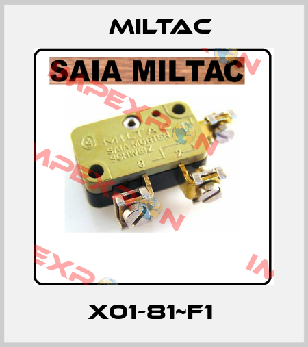 X01-81~F1  Miltac