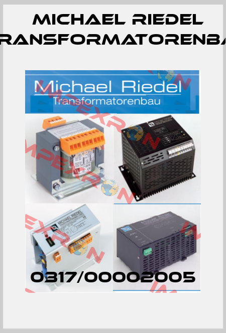 0317/00002005 Michael Riedel Transformatorenbau