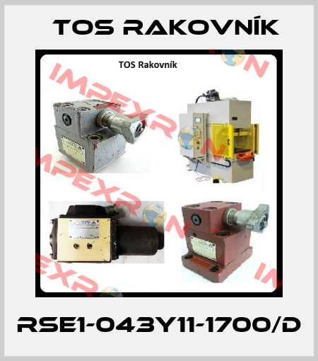RSE1-043Y11-1700/D TOS Rakovník