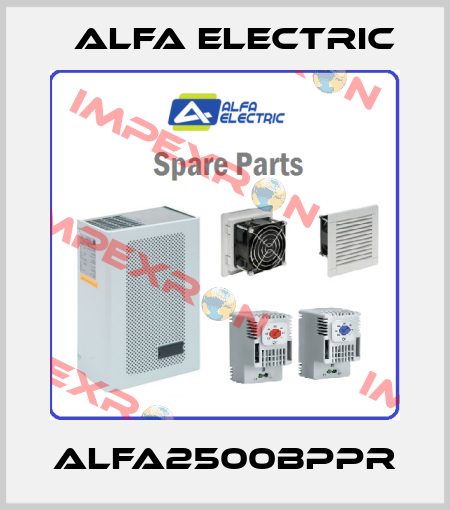ALFA2500BPPR Alfa Electric