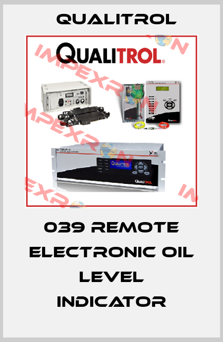 039 Remote Electronic Oil Level Indicator Qualitrol