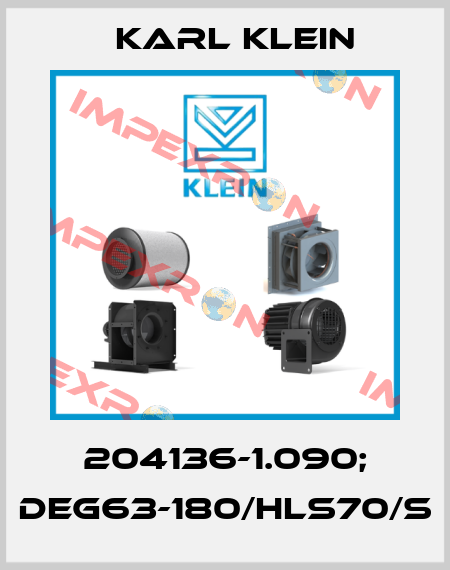 204136-1.090; DEG63-180/HLS70/S Karl Klein
