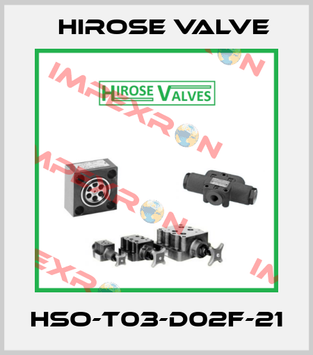 HSO-T03-D02F-21 Hirose Valve