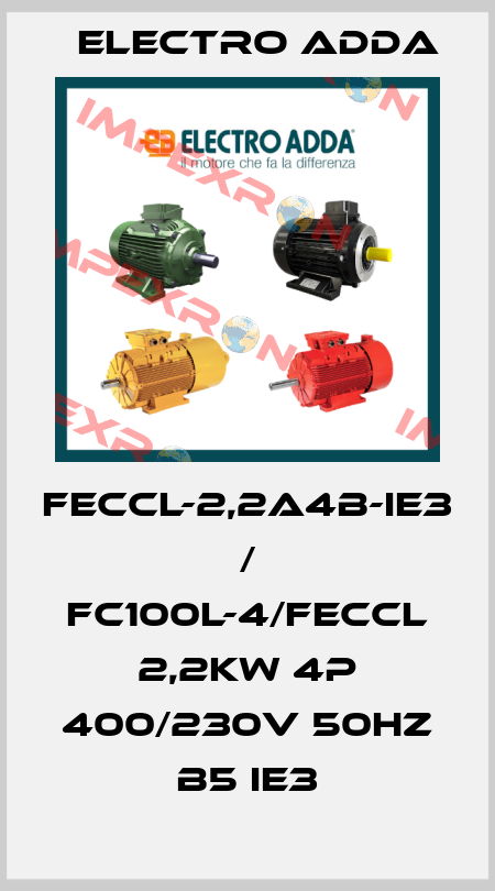FECCL-2,2A4B-IE3 / FC100L-4/FECCL 2,2kW 4P 400/230V 50Hz B5 IE3 Electro Adda