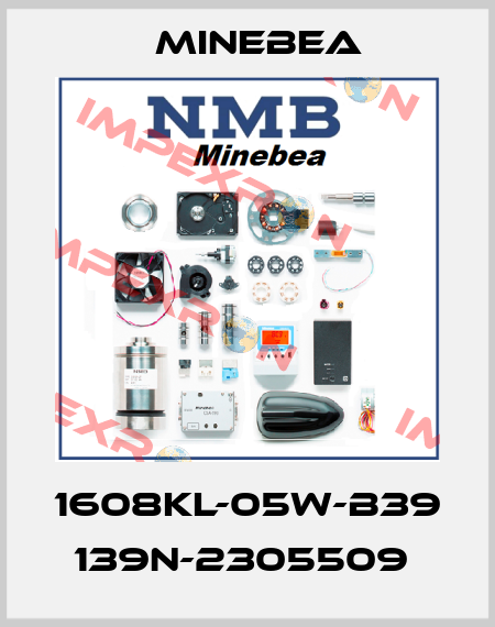1608KL-05W-B39   139N-2305509  Minebea