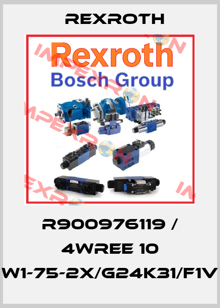 R900976119 / 4WREE 10 W1-75-2X/G24K31/F1V Rexroth