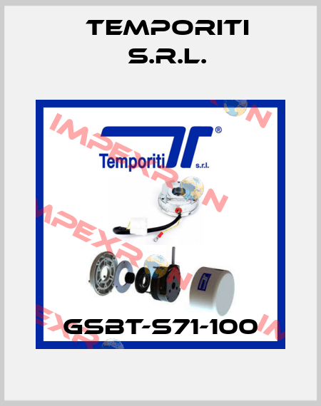 GSBT-S71-100 Temporiti s.r.l.