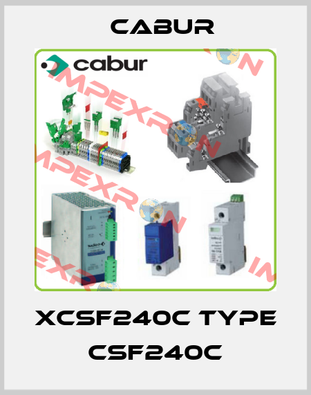 XCSF240C type  CSF240C Cabur