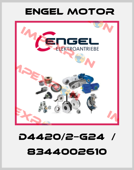 D4420/2−G24  / 8344002610 Engel Motor