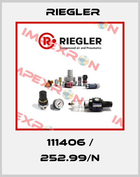 111406 / 252.99/N Riegler