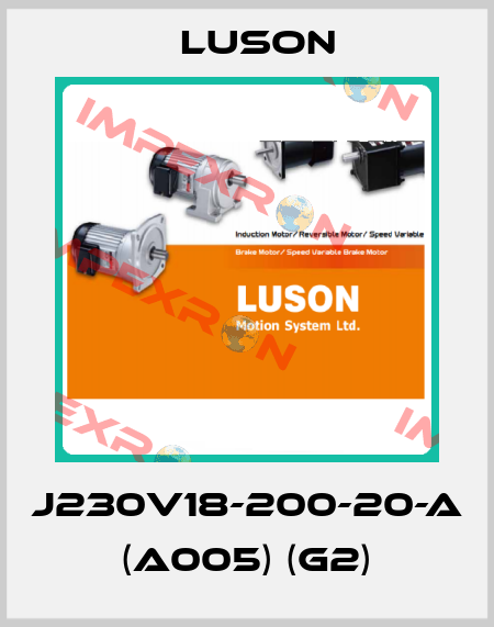 J230V18-200-20-A (A005) (G2) Luson