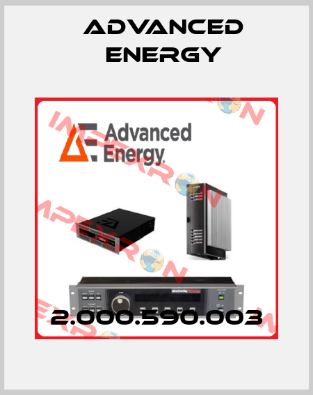 2.000.590.003 ADVANCED ENERGY