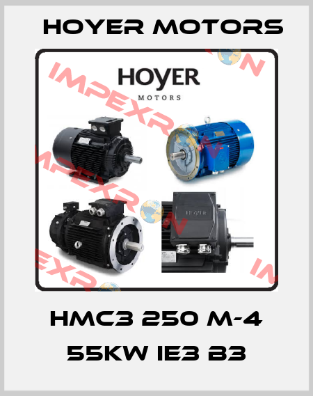HMC3 250 M-4 55kW IE3 B3 Hoyer Motors