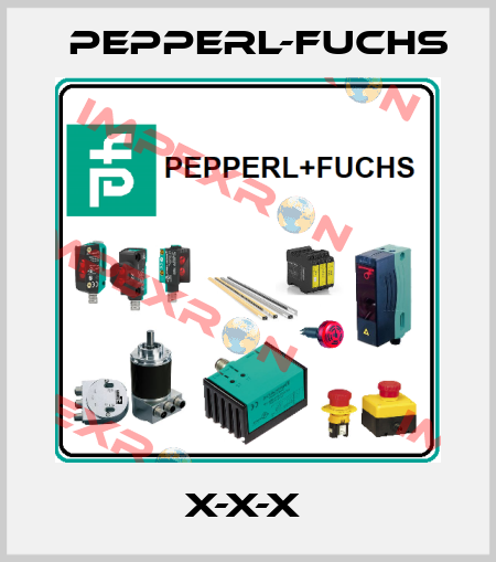 X-X-X  Pepperl-Fuchs