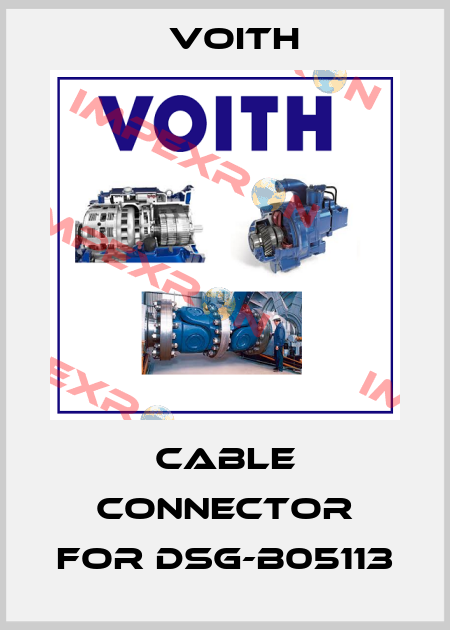 cable connector for DSG-B05113 Voith