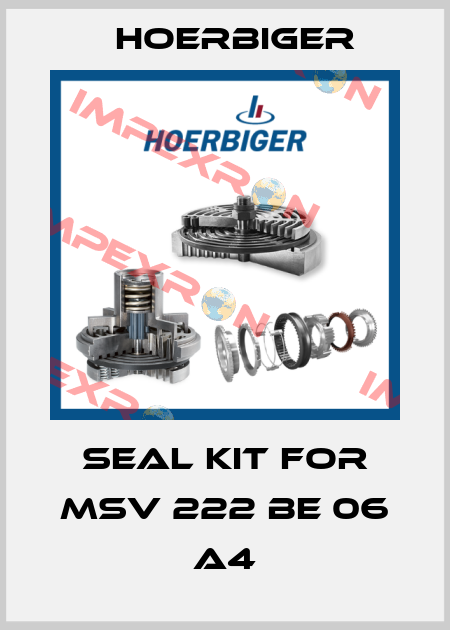 seal kit for MSV 222 BE 06 A4 Hoerbiger