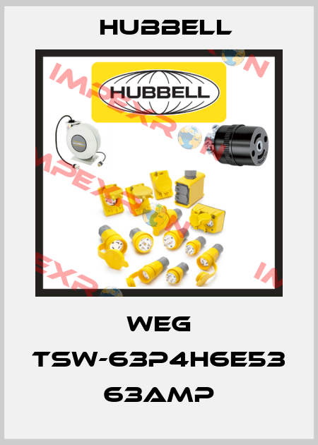 WEG TSW-63P4H6E53 63AMP Hubbell