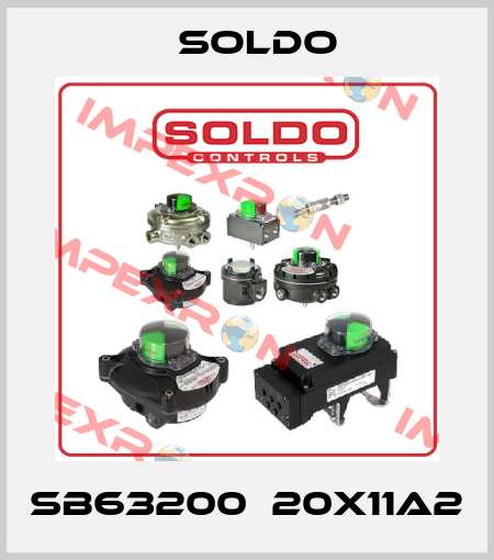 SB63200‐20X11A2 Soldo