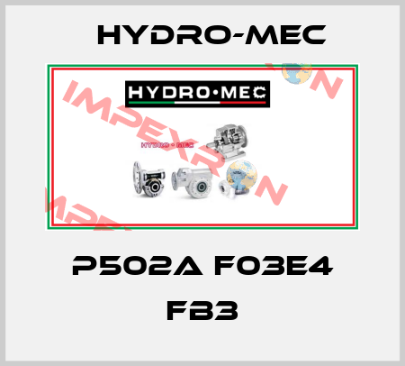 P502A F03E4 FB3 Hydro-Mec