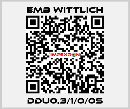 DDU0,3/1/0/0S EMB Wittlich