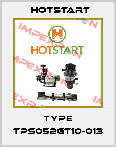 Type TPS052GT10-013 Hotstart