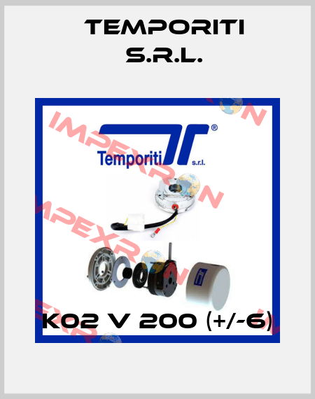 K02 V 200 (+/-6) Temporiti s.r.l.