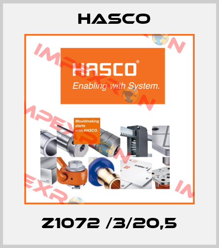 Z1072 /3/20,5 Hasco