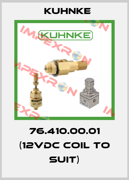 76.410.00.01 (12VDC coil to suit) Kuhnke