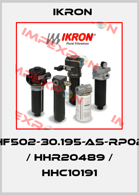 HF502-30.195-AS-RP02 / HHR20489 / HHC10191 Ikron